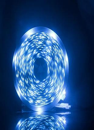 Светодиодная led лента 5м, 44 кнопки, bluetooth,  usb, цвет rgb 5050, подключение к смартфону, box8 фото