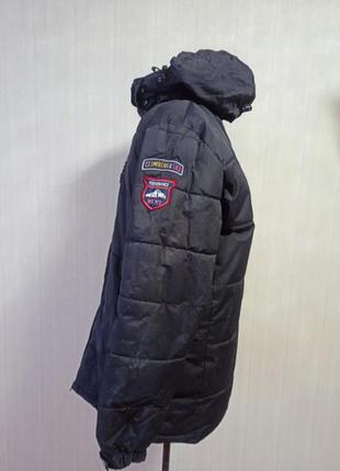 Куртка мужская зимняя.. легкая стильная куртка имеет отличную терморегуляцию. черная куртка с капюшоном. зимняя куртка2 фото