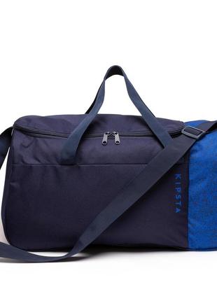 Спортивна сумка для командних видів спорту kipsta essential 35л 49 x 26 x 25 см синій3 фото