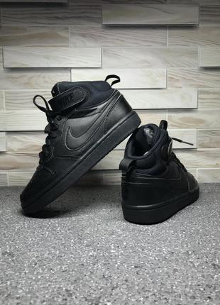 Кроссовки nike court borough mid 2 (gs) . оригинал