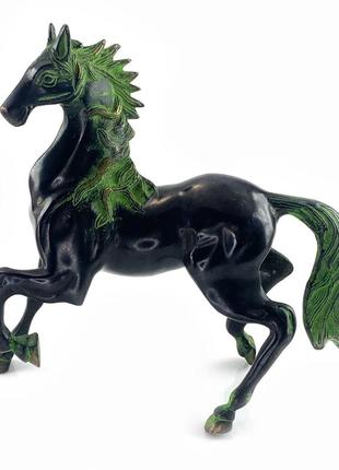 Статуэтка конь бронзовый (27*27*7 см)