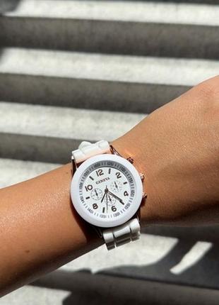 Наручний годинник geneva silicone white
