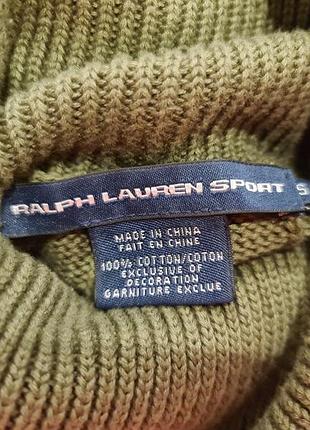Светер гольф ralph lauren sport оригинал! 4