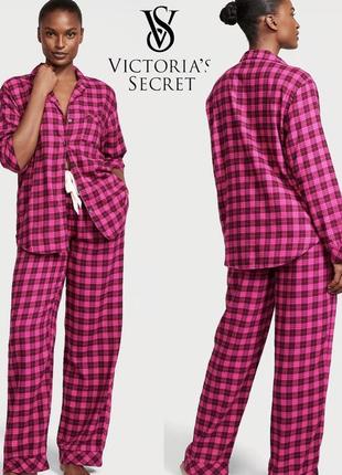 Пижама фланель виктория сикрет