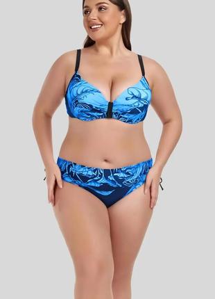 Жіночий купальник fuba 7125 48 50 52 54 56 український розмір