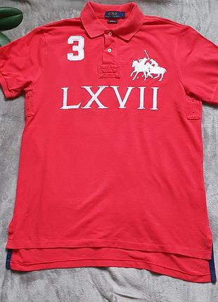 Винтажная футболка polo ralph lauren! оригинал!