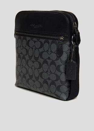 Чоловіча сумка через плече coach / coach man’s bag / мужская сумка через плечо2 фото