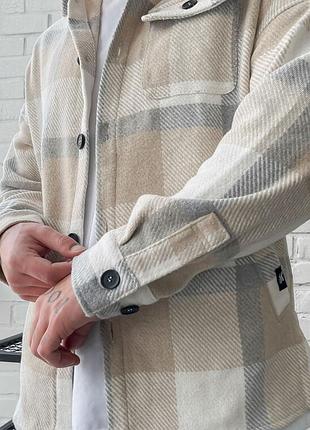 Клітчаста чоловіча сорочка-куртка staff ce c1