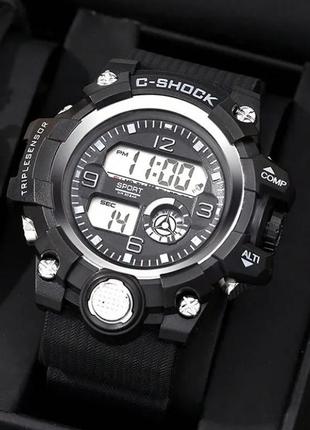 Наручний спортивний чоловічий годинник 4,6 см чорний