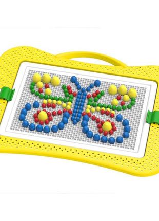 Игрушка мозаика 7 технок 2100 в пенале саквояже 300 фишек детская пластиковая развивающая для детей