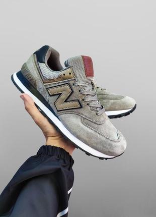 Мужские кроссовки new balance 574 light green