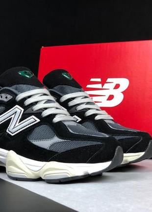 Кросівки чоловічі new balance black gray / топові чоловічі new balance3 фото