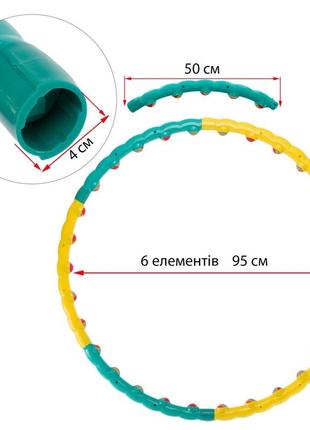 Обруч массажный хула хуп 🔥2 фото
