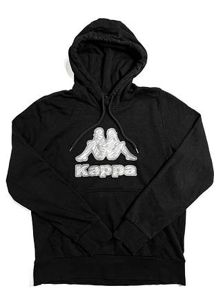 Худи kappa / размер s-m / kappa / кофта kappa / черное худи / женское худи / мужское худи /3