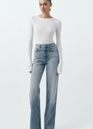 Джинси zara wide leg