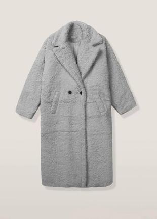 Женская еко шуба барашек тедди с подкладкой + пояс