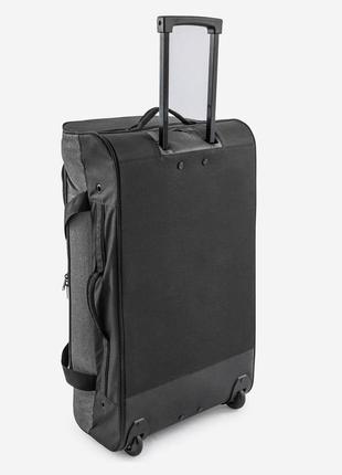 Спортивный чемодан сумка на колесах для спорту kipsta 70л в27 х д67 х ш35 см золотистый2 фото