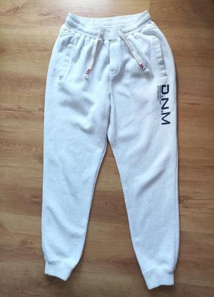 Чоловічі спортивні штани на флісі denim 42 xl 50