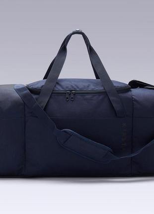Спортивна сумка для командних видів спорту kipsta essential 75л 68,5 x 33,5 x 32,5 см синій2 фото