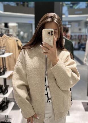 Куртка-бомбер zara