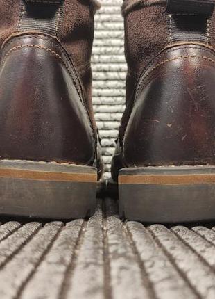 Кожаные ботинки timeberland, оригинал, 42-43рр - 27-27.5см2 фото