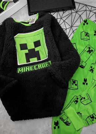 Тепла піжама minecraft