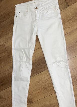 Роскошные брюки белые брюки джинсы качество премиум4 фото