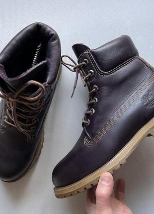 Timberland premium, оригинал кожаные ботинки8 фото