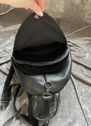 Черный городской рюкзак
