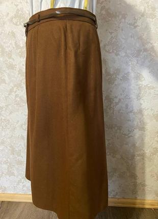 Винтажная юбка плиссе с поясом4 фото