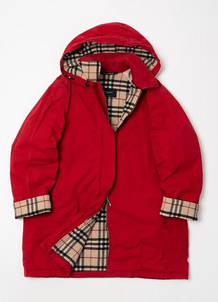 Burberry london women's red jacket жіноча куртка плащ