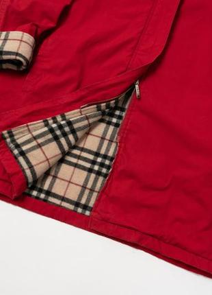 Burberry london women's red jacket женская куртка плащ4 фото