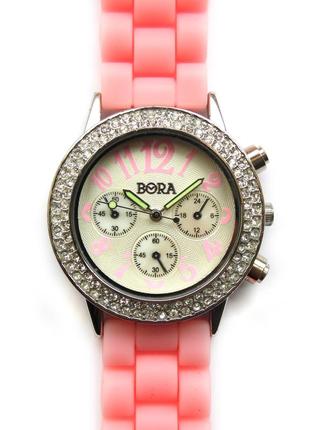 Bora часы из сша с двойным рядом стразом механизм japan miyota