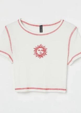 Кроп топ amp h&m