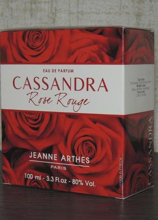 Jeanne arthes cassandra rose rouge 100 мл для жінок