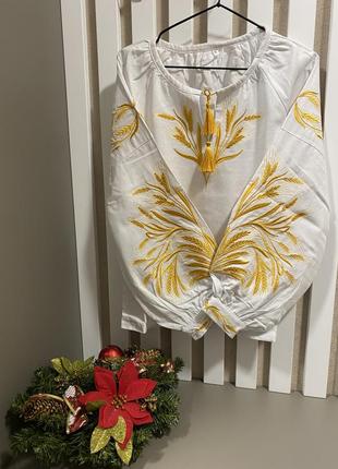 Вышитые блузы