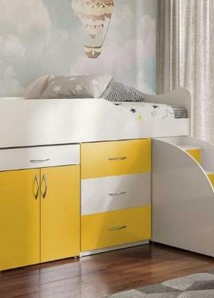 Кровать чердак  bed room 5   + стол