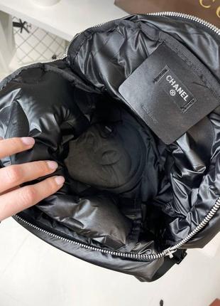 Класнючий брендовый кожаный рюкзак чорный4 фото