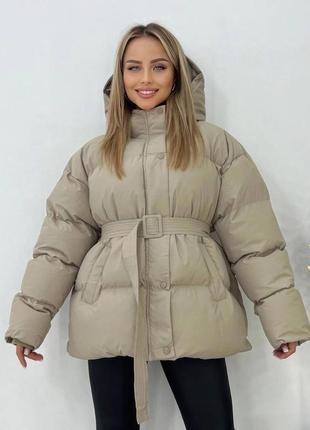 Женская теплая куртка/пуховик1 фото