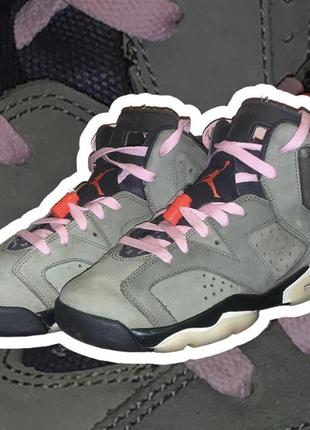 Air jordan 6 retro sp (gs) cactus jack travis scott ! кактус джек ! og