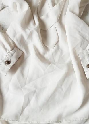 Вінтажна блуза з пишними рукавами та бантиком2 фото