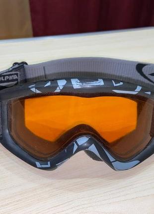 Гірськолижна маска окуляри alpina