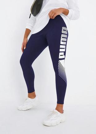 Спортивные леггинсы лосины puma essentials, xxl