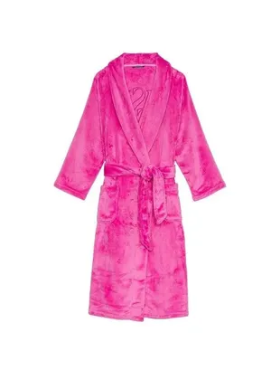 Жіночий халат xs/sрожевий victoria's secret рожевий1 фото