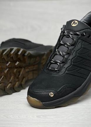 Мужские кроссовки merrell moab gore-tex black