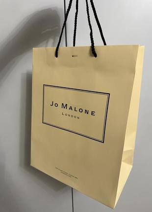 Оригінальний великий подарунковий пакет jo malone london1 фото
