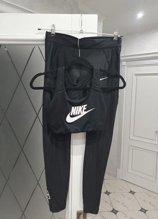 Спортивний костюм топ штани nike1 фото