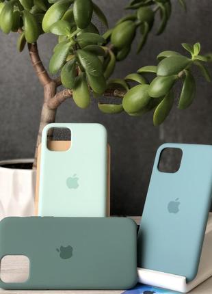 Силіконовий чохол для apple iphone silicone case4 фото