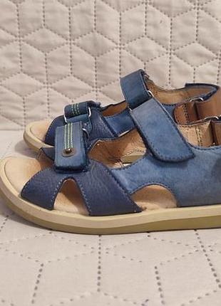 Кожаные сандалии gbb, 28 р., 17,5 см