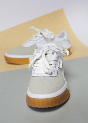 Кеди puma cali exotic кросівки білі
